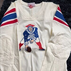 Mitchell & Ness Cream Sweatshirt